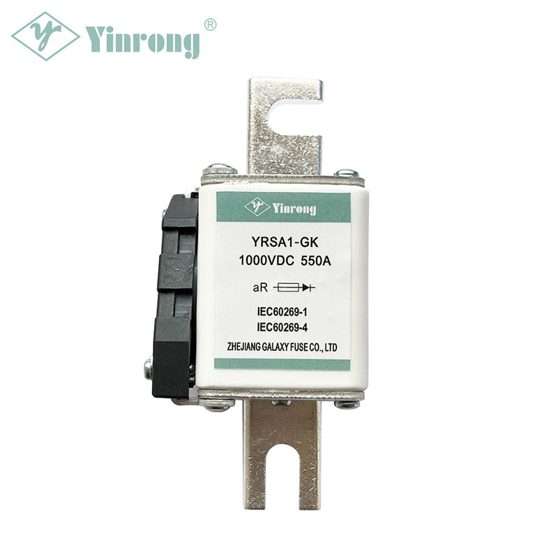 1000V DIN Blade Square Body Abiadura Handiko Fusiblea